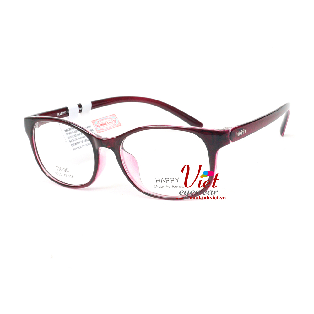 Gọng kính Happy Kid H253 RED